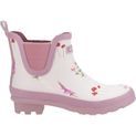 Ladies Cotswold Wildflower Ankle Wellingtons Pink additional 4