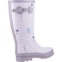 Ladies Cotswold Wildflower Tall Wellingtons Lilac additional 2