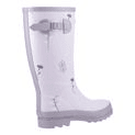 Ladies Cotswold Wildflower Tall Wellingtons Lilac additional 7