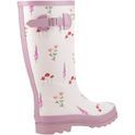 Ladies Cotswold Wildflower Tall Wellingtons Pink additional 2