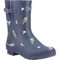 Ladies Cotswold Woodland Mid Wellingtons Owls additional 1