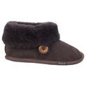 Ladies Cotswold Wotton Sheepskin Bootie Chocolate additional 4