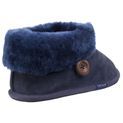 Ladies Cotswold Wotton Sheepskin Bootie Dark Blue additional 2