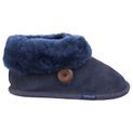Ladies Cotswold Wotton Sheepskin Bootie Dark Blue additional 4