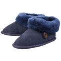 Ladies Cotswold Wotton Sheepskin Bootie Dark Blue additional 5