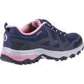 Ladies Cotswold Wychwood Recycled Walking Shoe Navy/Pink additional 2