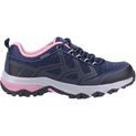 Ladies Cotswold Wychwood Recycled Walking Shoe Navy/Pink additional 4