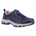 Ladies Cotswold Wychwood Recycled Walking Shoe Navy/Pink additional 5