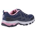 Ladies Cotswold Wychwood Recycled Walking Shoe Navy/Pink additional 6