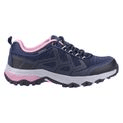 Ladies Cotswold Wychwood Recycled Walking Shoe Navy/Pink additional 8
