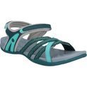 Ladies Hi-Tec Savanna II Sandal Dark Moss/Aquatic Wave additional 1