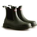Ladies Hunter Commando Chelsea Boots Dark Olive Green additional 1