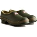 Ladies Hunter Gardener Clogs Dark Olive Green/Clay additional 1