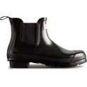 Ladies Hunter Original Chelsea Gloss Boot Black additional 4