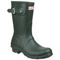 Ladies Hunter Original Short Wellington Boots Hunter Green additional 1