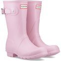 Ladies Hunter Original Short Wellington Boots Pink Nectar additional 1