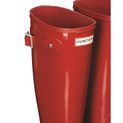 Ladies Hunter Original Tall Gloss Wellington Boots Military Red additional 4