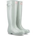 Ladies Hunter Original Tall Gloss Wellingtons Sea Foam additional 1