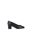 Ladies Hush Puppies Anna Court Shoe Black additional 5