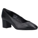 Ladies Hush Puppies Anna Court Shoe Black additional 1