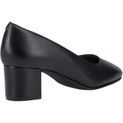 Ladies Hush Puppies Anna Court Shoe Black additional 2