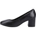 Ladies Hush Puppies Anna Wide Court Shoe Black additional 4