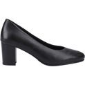 Ladies Hush Puppies Ivana Court Shoe Black additional 5
