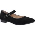 Ladies Hush Puppies Melissa Strap Shoe Black additional 1