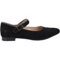 Ladies Hush Puppies Melissa Strap Shoe Black additional 4