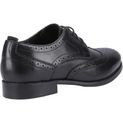 Ladies Hush Puppies Natalia Brogue Black/Black additional 2