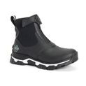 Ladies Muck Boots Apex Mid Zip Wellington Black/White additional 1