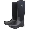 Ladies Muck Boots Arctic Adventure Pull On Wellington Boot Black additional 6