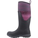 Ladies Muck Boots Arctic Sport II Tall Wellington Black/Magenta Fade additional 5