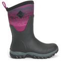 Ladies Muck Boots Arctic Sport Mid Wellington Boots Black/Magenta additional 5