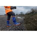 Ladies Muck Boots Grit S5 Safety Wellington Blue/Orange additional 6