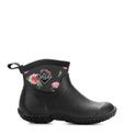 Ladies Muck Boots Muckster II Ankle All Purpose Lightweight Shoe Black/Peony Roses additional 6