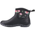 Ladies Muck Boots Muckster II Ankle All Purpose Lightweight Shoe Black/Peony Roses additional 4