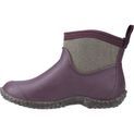 Ladies Muck Boots Muckster II Ankle All Purpose Lightweight Shoe Wine/ Herringbone additional 3