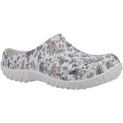 Ladies Muck Boots Muckster Lite Clog Light Grey/Floral Print additional 1