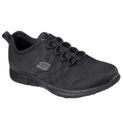 Ladies Skechers Workwear Ghenter Srelt Occupational Shoes Black additional 1