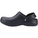 Ladies Skechers Workwear Riverbound Pasay Clog Black additional 5