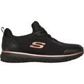 Ladies Skechers Workwear Squad SR Occupational Shoe Black/Rose Gold additional 3
