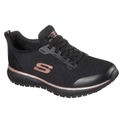 Ladies Skechers Workwear Squad SR Occupational Shoe Black/Rose Gold additional 5