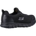 Ladies Skechers Workwear Sure Track Jixie Safety Shoes Black additional 2