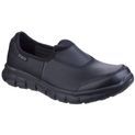 Ladies Skechers Workwear Sure Track Slip Resistant Occupational Shoe Black additional 1