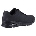 Ladies Skechers Workwear Work Relaxed Fit: Uno SR Safety Shoe Black additional 8
