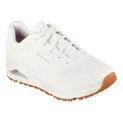 Ladies Skechers Workwear Work Relaxed Fit: Uno SR Safety Shoe White additional 7