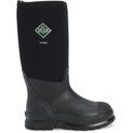 Muck Boots Chore Classic Hi Patterned Wellington Black additional 6