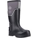 Muck Boots Grit S5 Safety Wellington Black/Grey additional 1