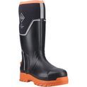 Muck Boots Grit S5 Safety Wellington Black/Orange additional 1